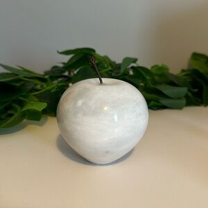 White Jade Apple carving 🍎